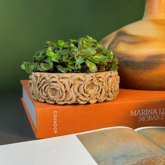 Vaso Flores Terracota
