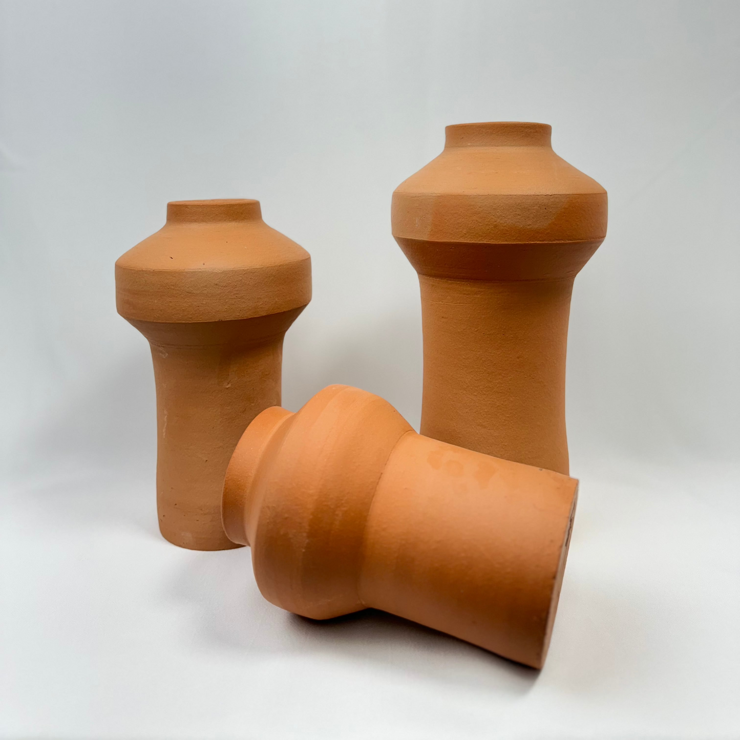 Juego de jarrones con tanque de agua