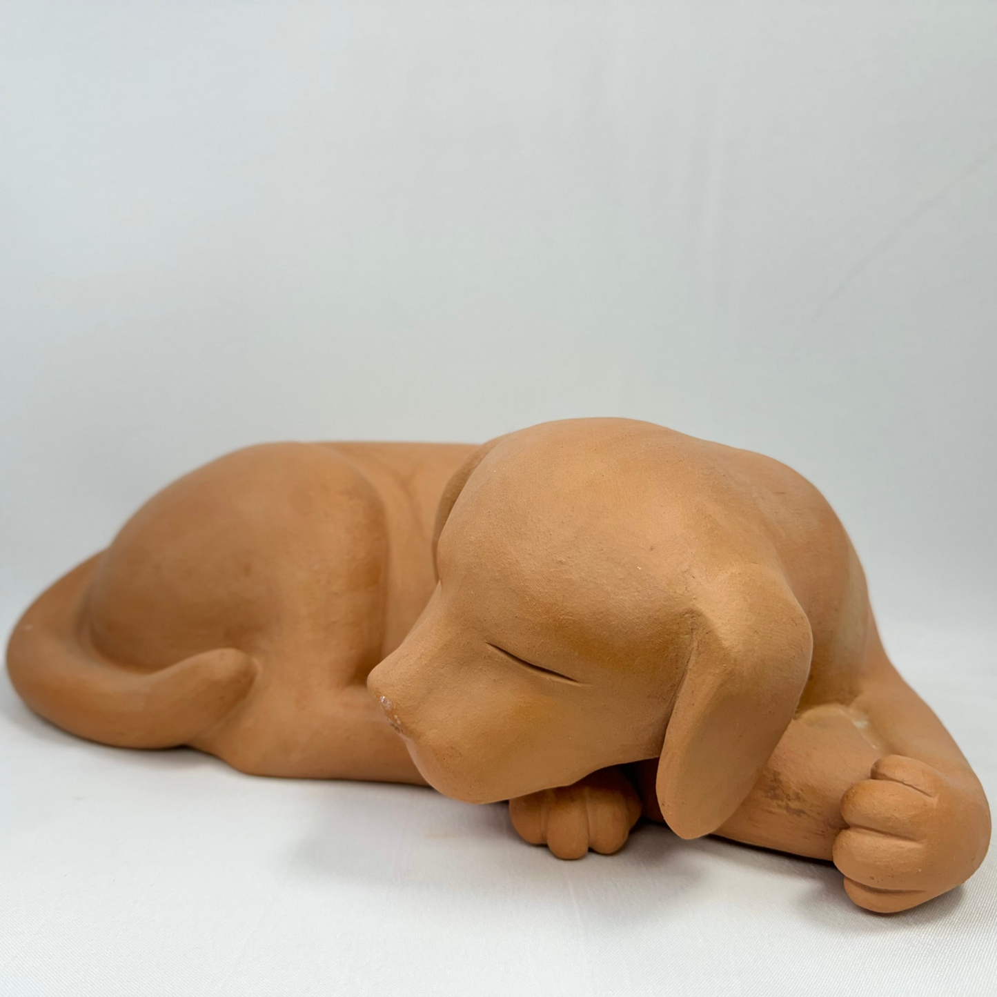 Escultura de perro