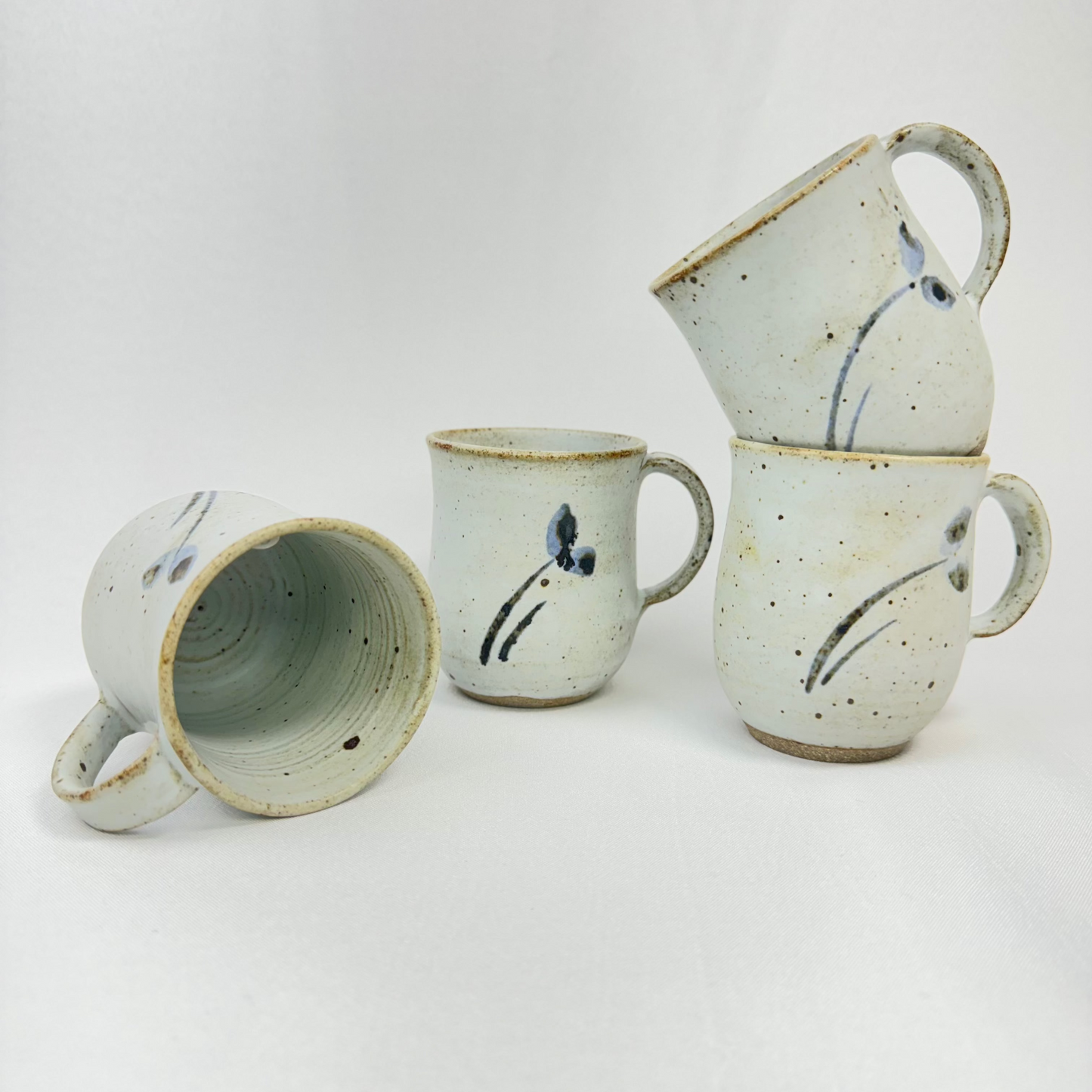 Juego de 2 tazas de lavanda de 250 ml