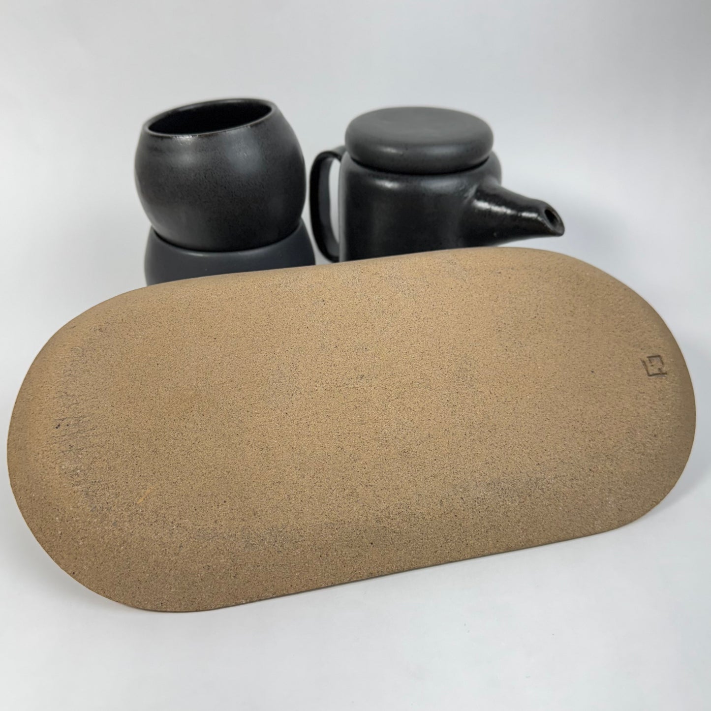 Kit de café y té Oscar gris