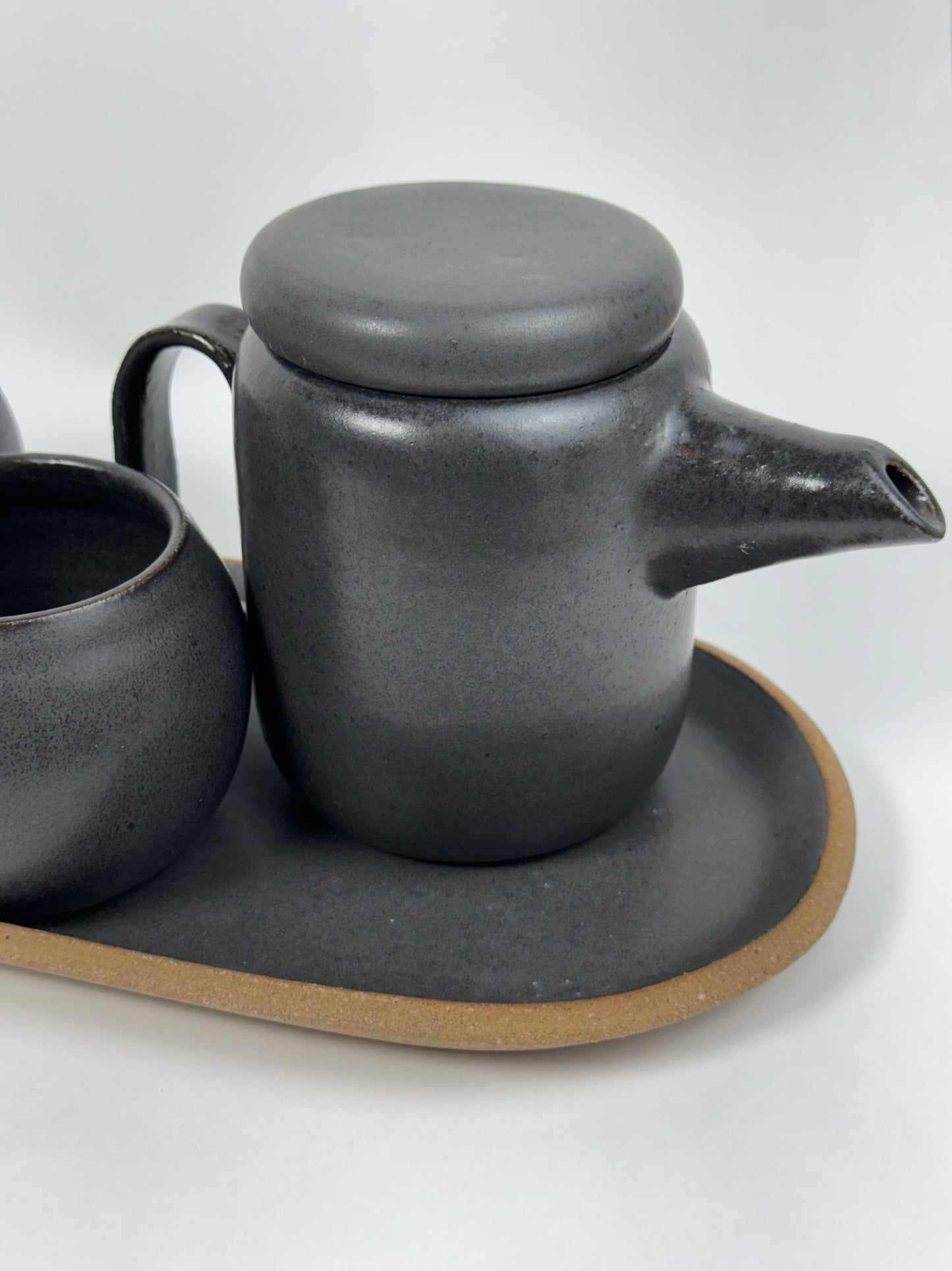 Kit de café y té Oscar gris