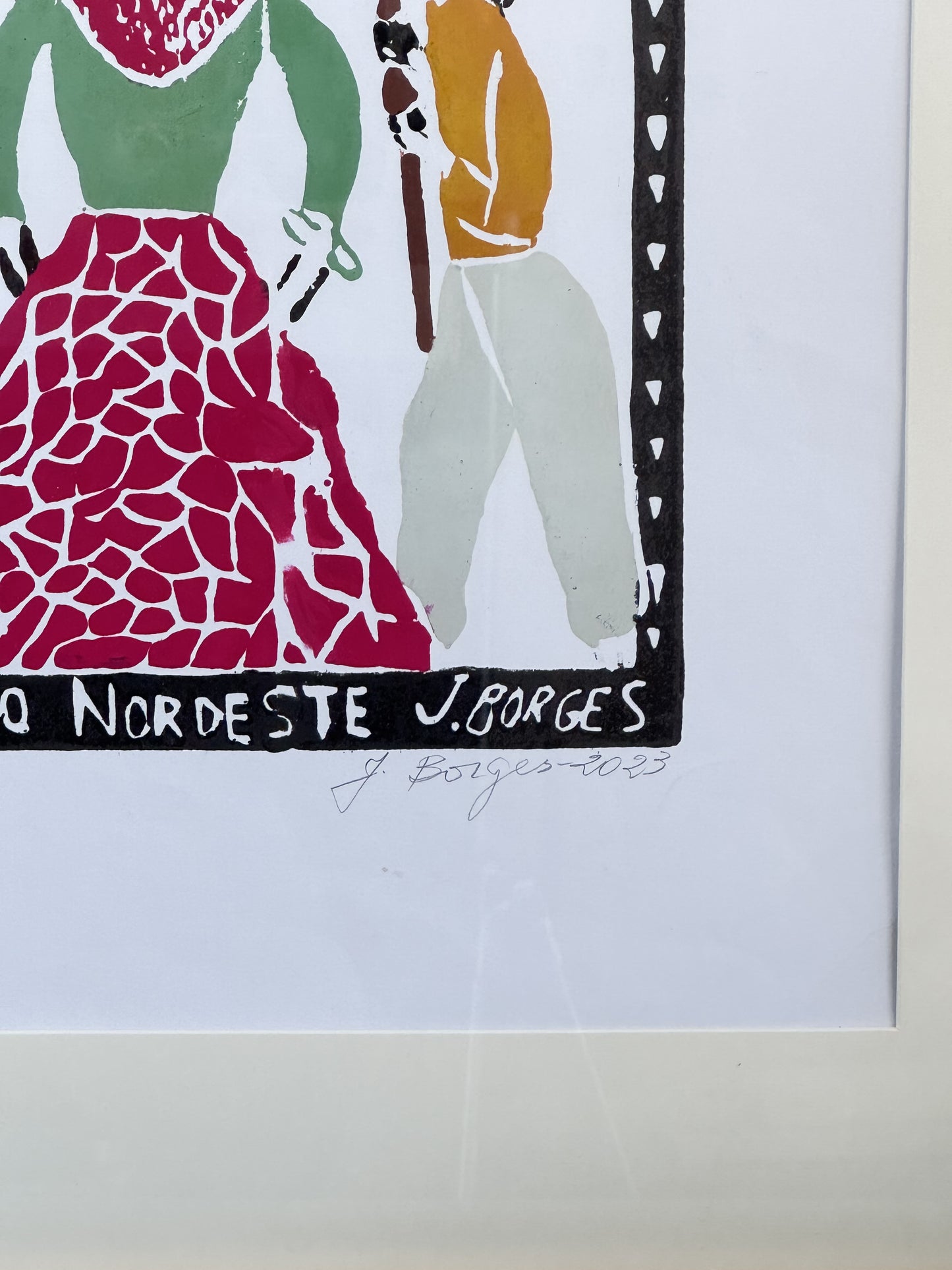Xilografía J. Borges Maracatú del Nordeste