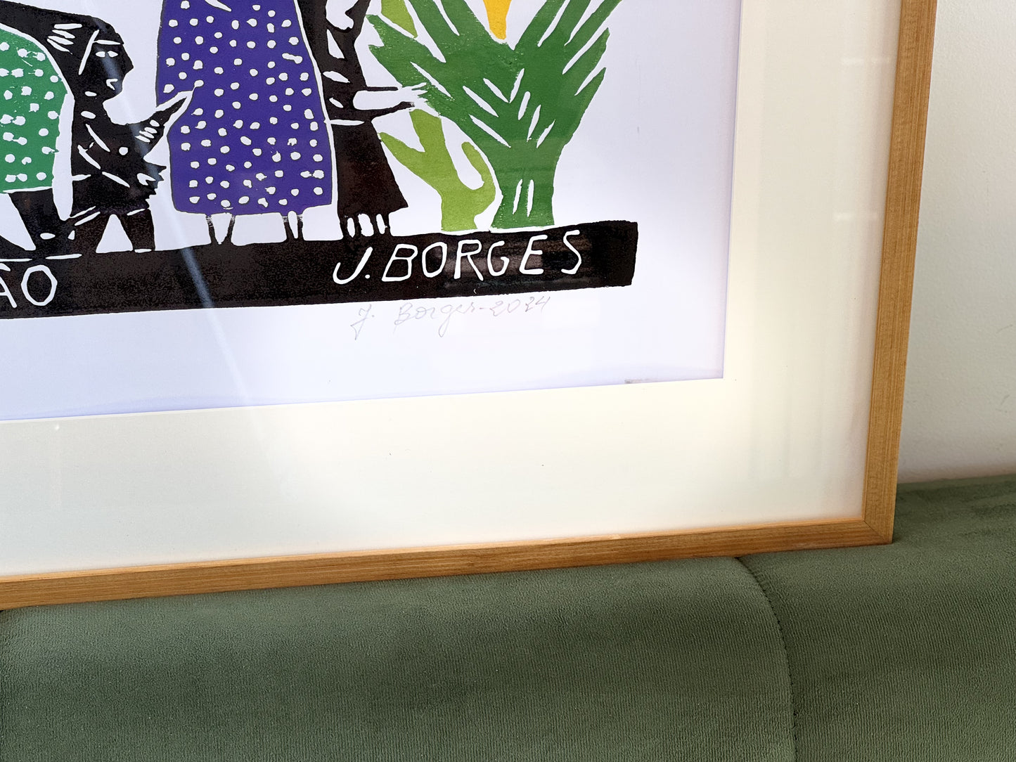 Xilografía J. Borges Mujeres del sertón