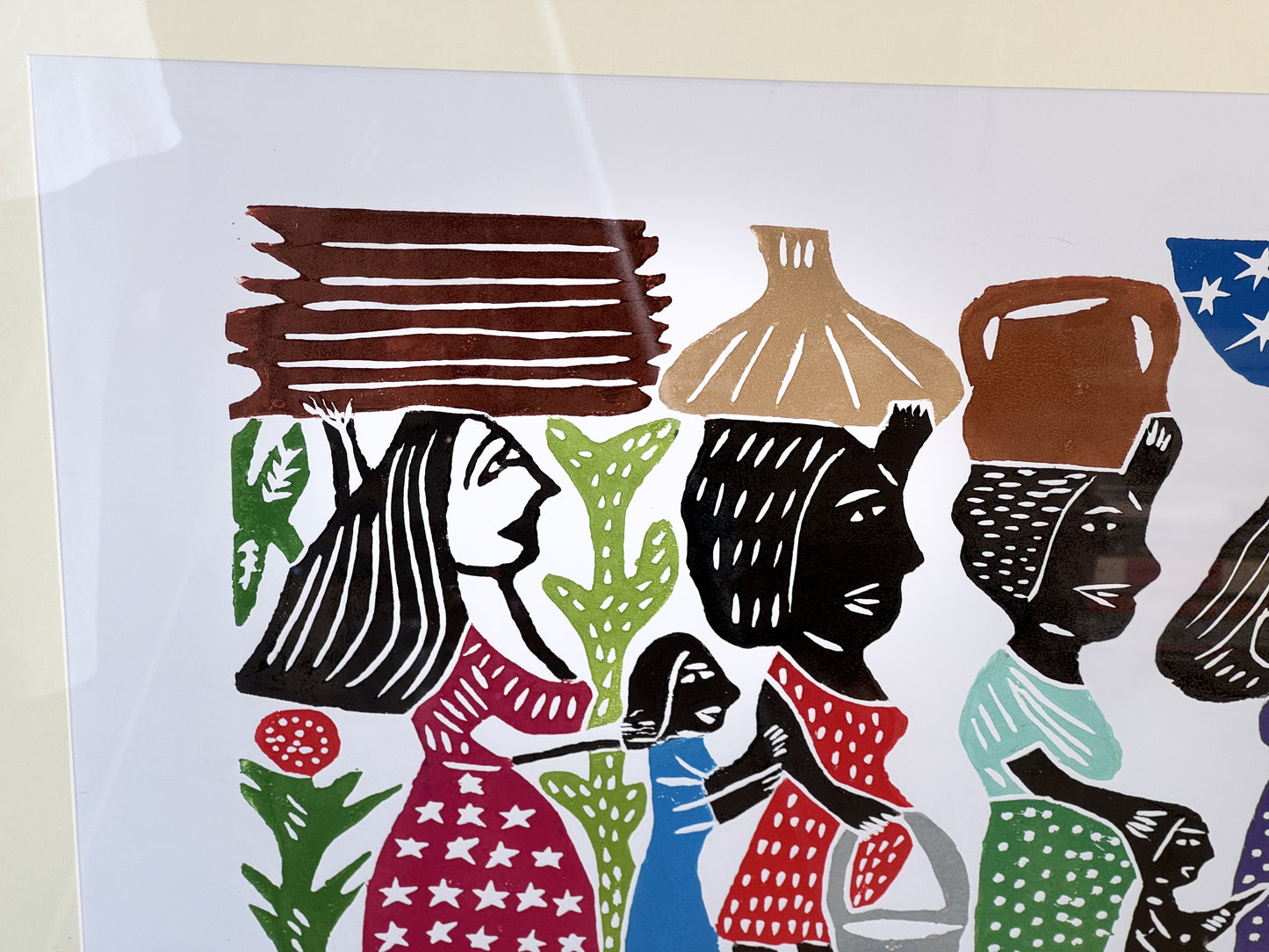 Xilografía J. Borges Mujeres del sertón