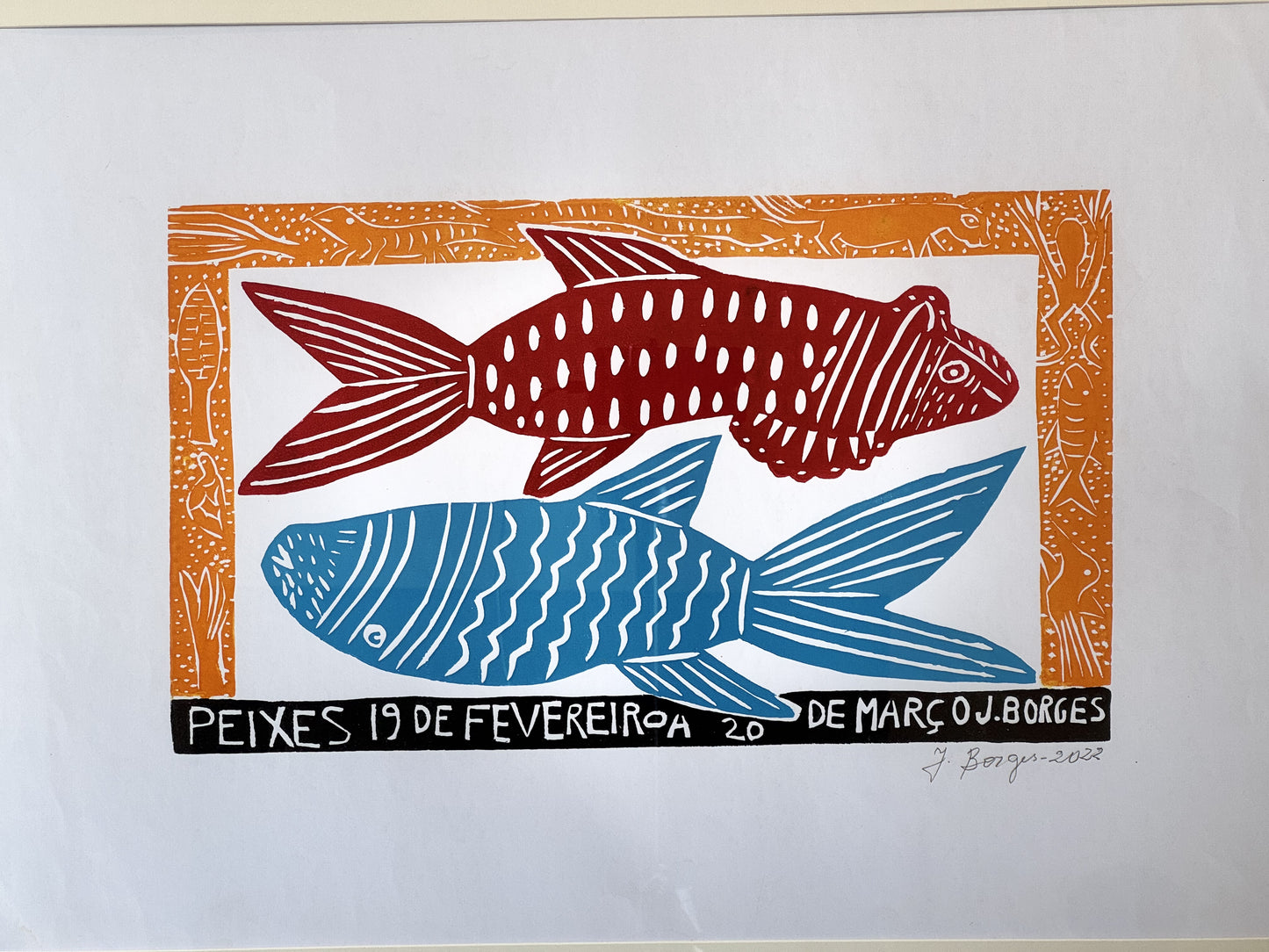 Xilografía J. Borges Pez