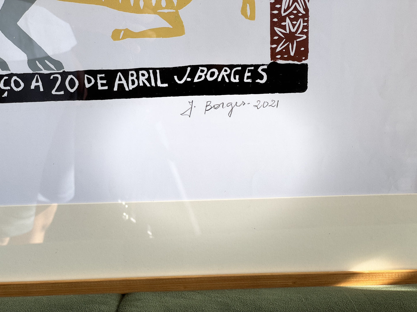 Grabado en madera de J. Borges Áries