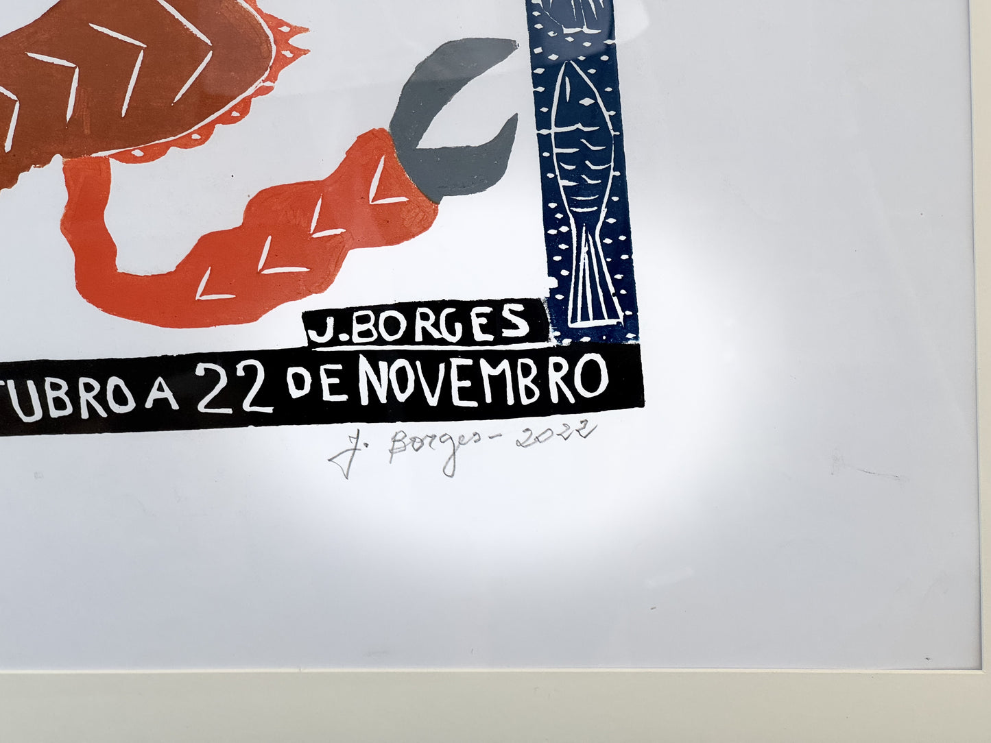 Xilografía J. Borges Escorpión