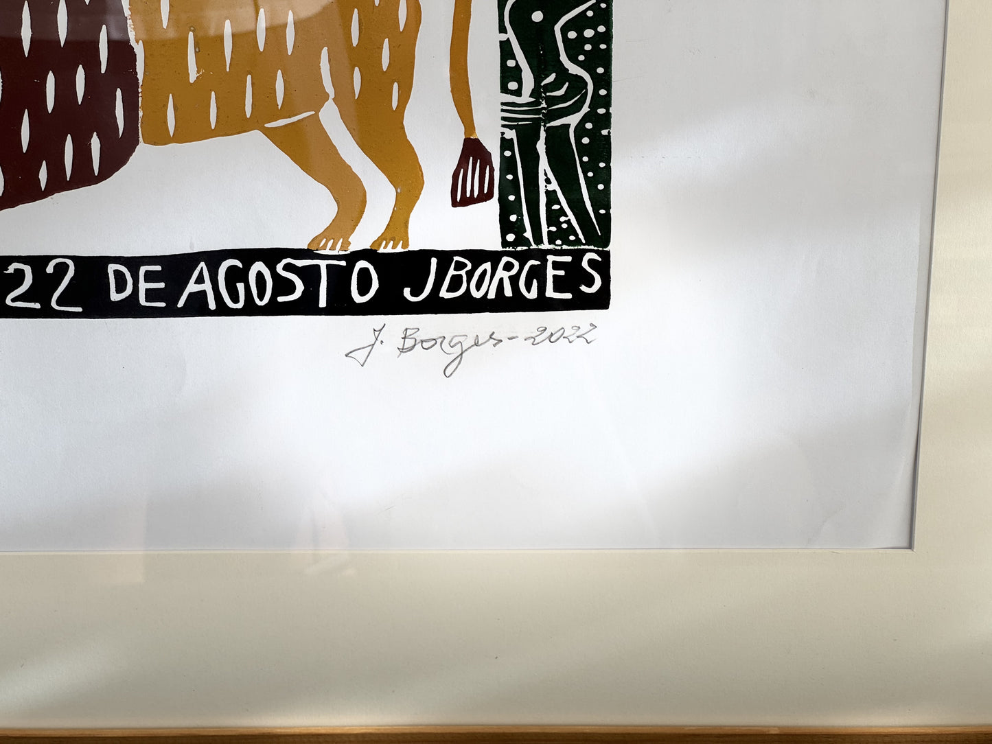 Xilografía de J. Borges Leão