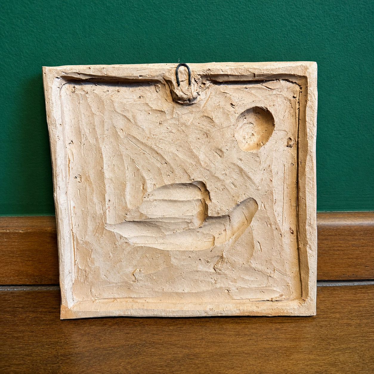 Escultura de Parede Onça Caetana