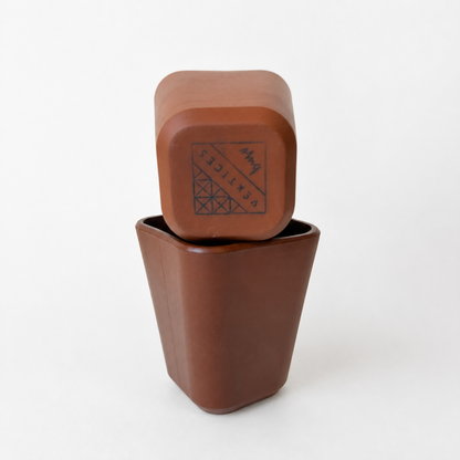 Copo Vértices Terracota 150 ml