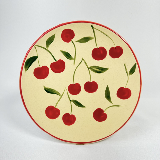 Cherry Dessert Plate