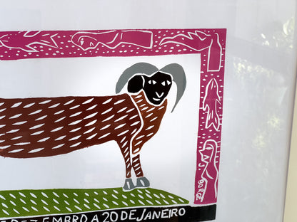 Woodcut J. Borges Capriconio