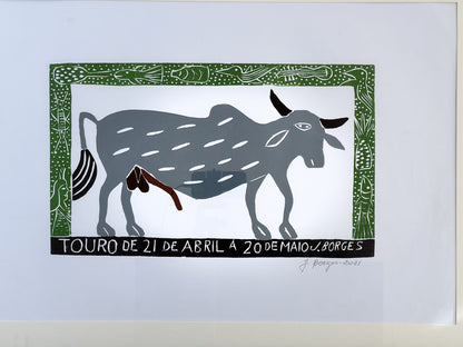 Woodcut by J. Borges Touro