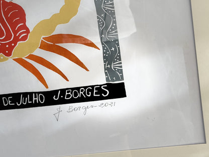 Woodcut J. Borges Cancer
