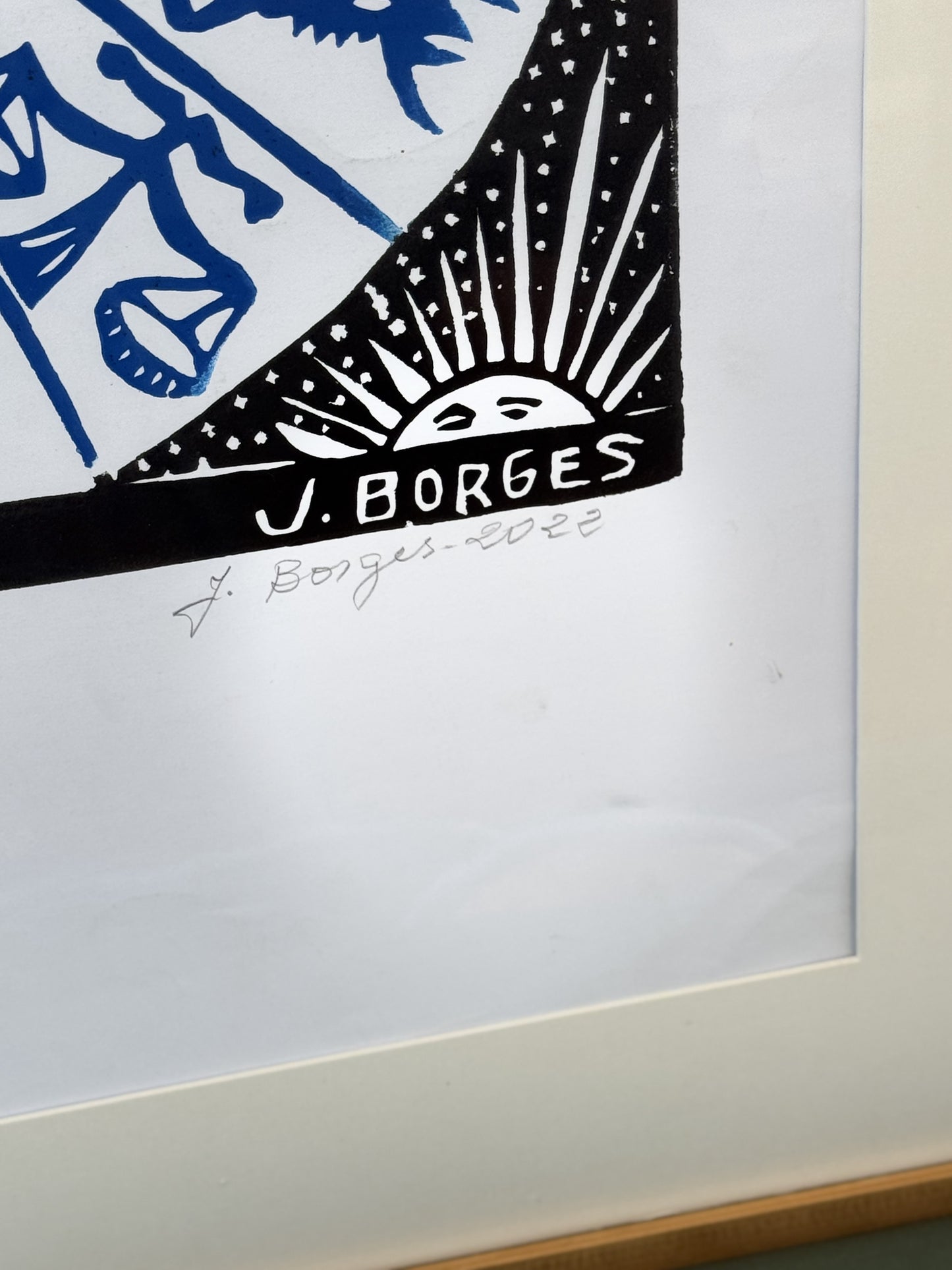 Xilogravura J. Borges Astros e Signos