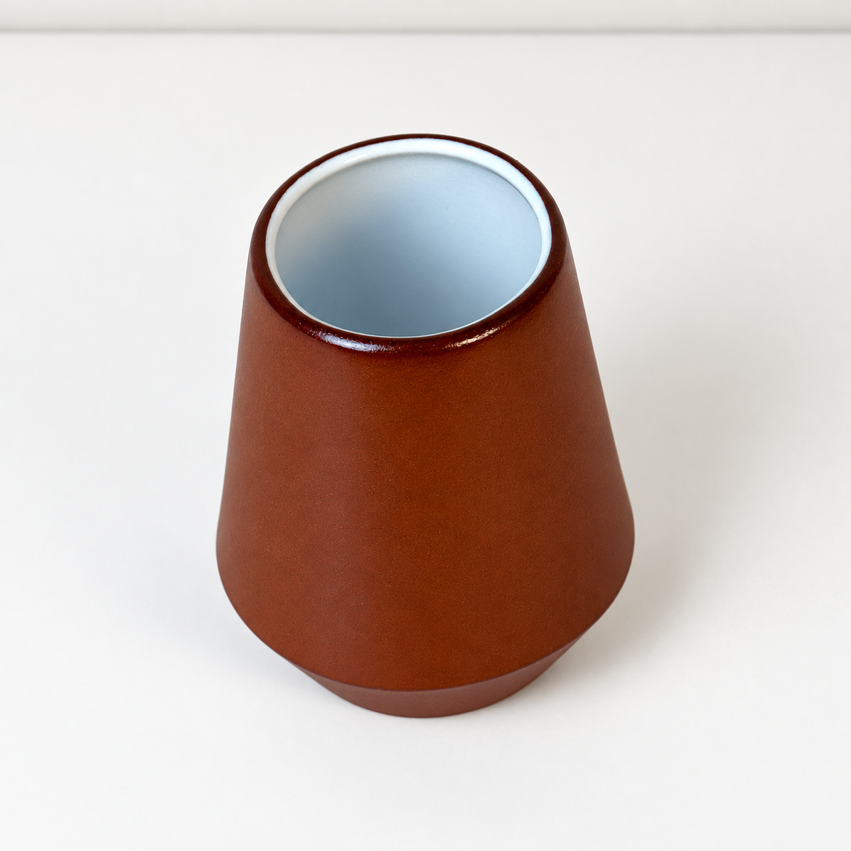Copo Terracota com Interior Branco - 350ml