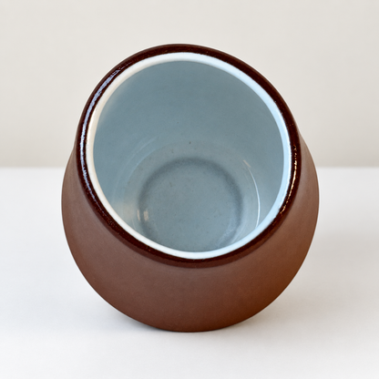 Copo Terracota com Interior Branco - 350ml