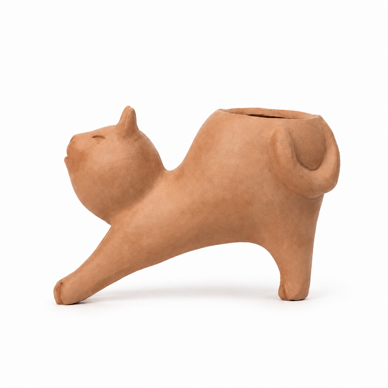 Jarrón con forma de felino "Sloth"