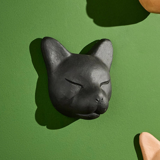 Máscara Felino Preta
