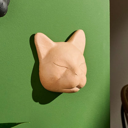 Máscara Felino Terracota Natural