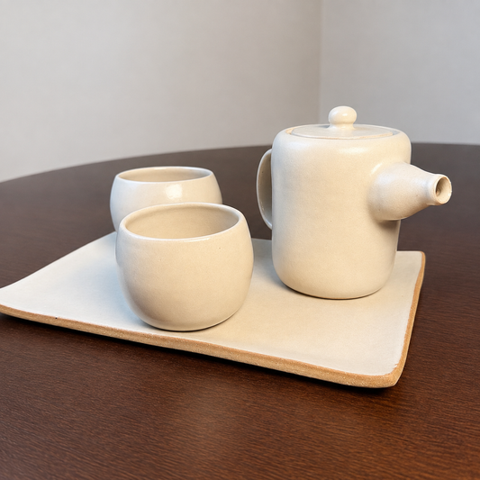 Oscar Coffee and Tea Off-White Kit